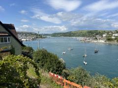 Nearly finished - the lovely Dartmouth Harbour